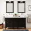 Elmdale 60" Freestanding Mahogany Double Vanity Rectangular Undermount Sink - Single Faucet Holes-1264471921-1264063472