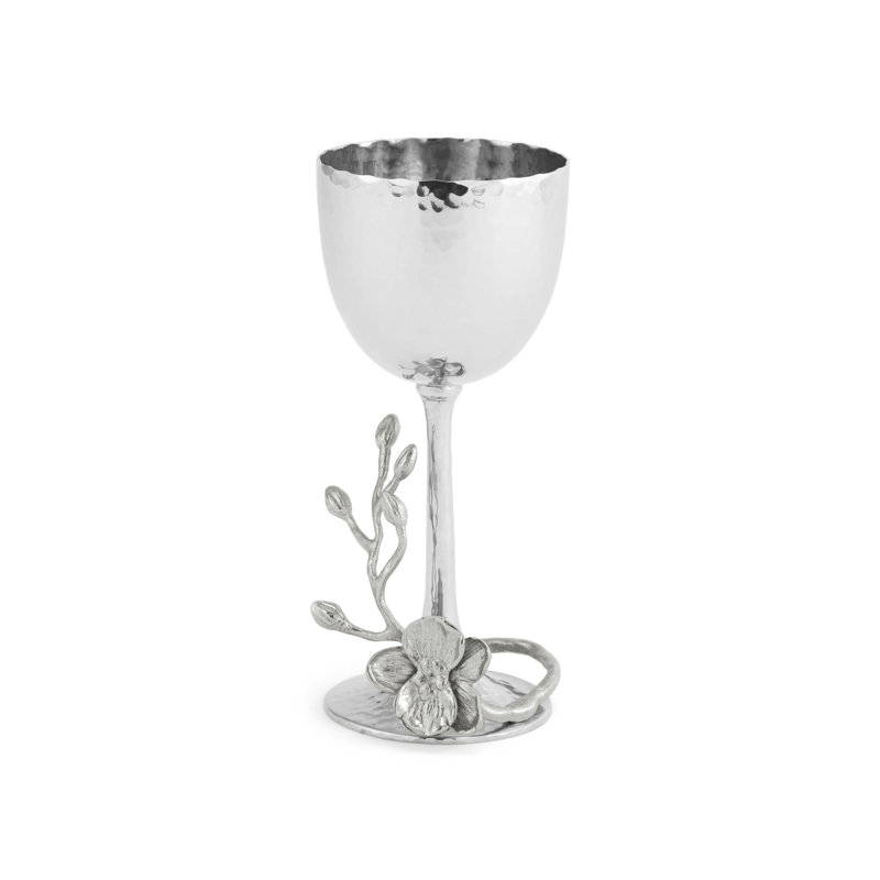 Orchid Kiddush Cup, Silver