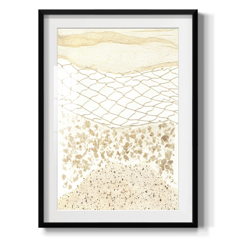 Coast Away II - impression encadrée, H 28,5 po x l 20,5 po, Noir