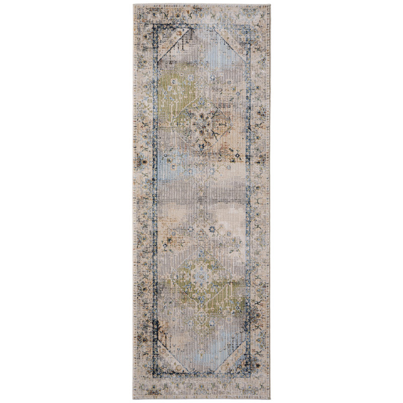Claymore Performance Oriental Indoor Rug, Runner 2'6" x 7'3"