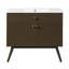 Freestanding Standard Free Standing Single Double Single Vanity Bathroom Vanity With Ceramic Top