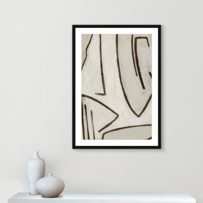 Dessin au trait - Peinture encadrée