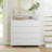 Ojaswi 8 Drawer, Double Dresser with Wooden, Chest of Drawer in 37.6''-99928115