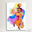 « Joy » par Keith Mallett, impression sur toile-2059084810