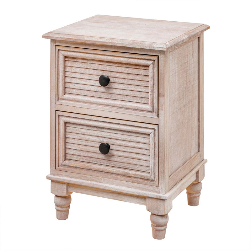 Rinker 51cm W Manufactured Wood Bedside Table