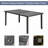 7 Pcs Metal Patio Dining , Navy Blue Cushions, Iron Structure For Garden Lawn Outdoor Table & Chairs, Stable