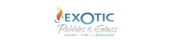 Logo Exotic Pebbles & Glass