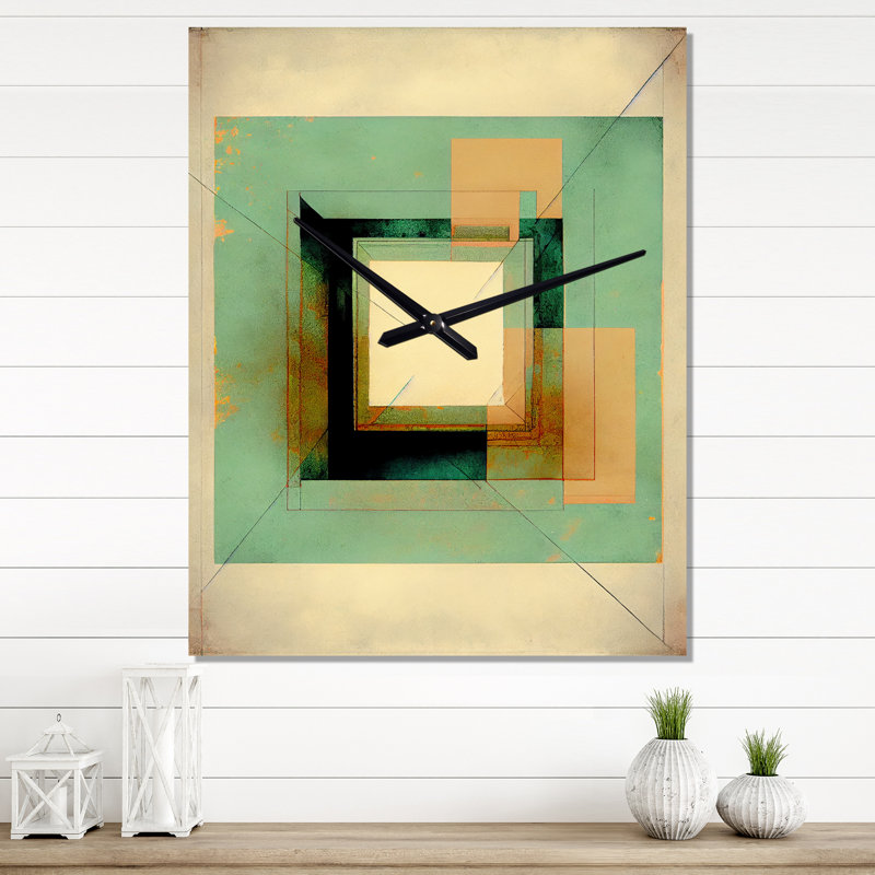 Horloge murale Impermanence, Moyen