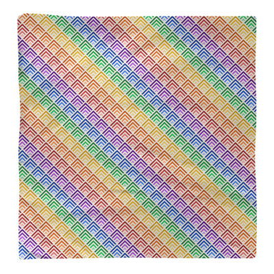 Polyester Geometric Square Napkin
