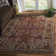Albirda Wool Pile Oriental Rug in Gold/Red