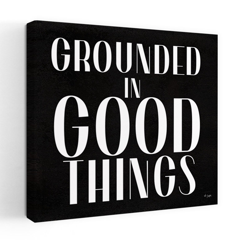 «Grounded In Good Things», art contemporain abstrait, H 18 po x l 18 po