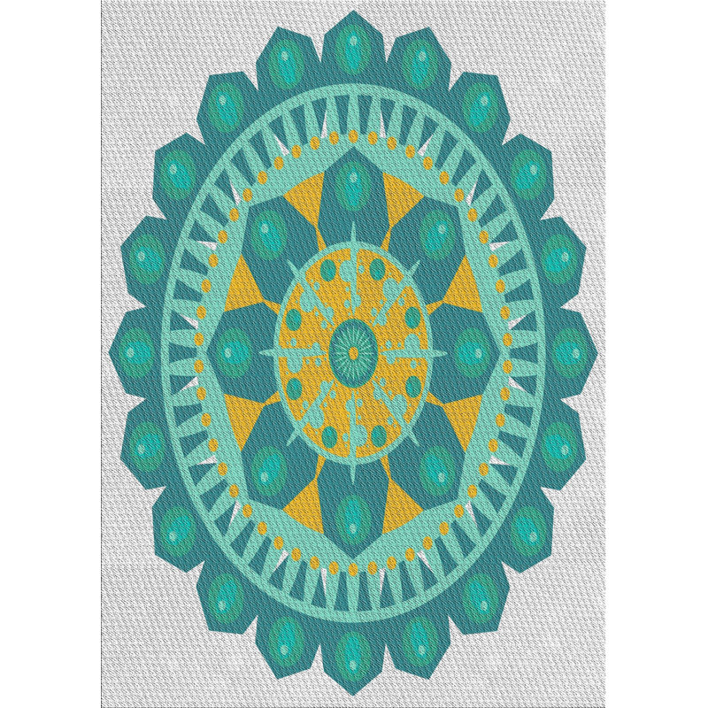 Performance Wool Geometric Indoor Rug