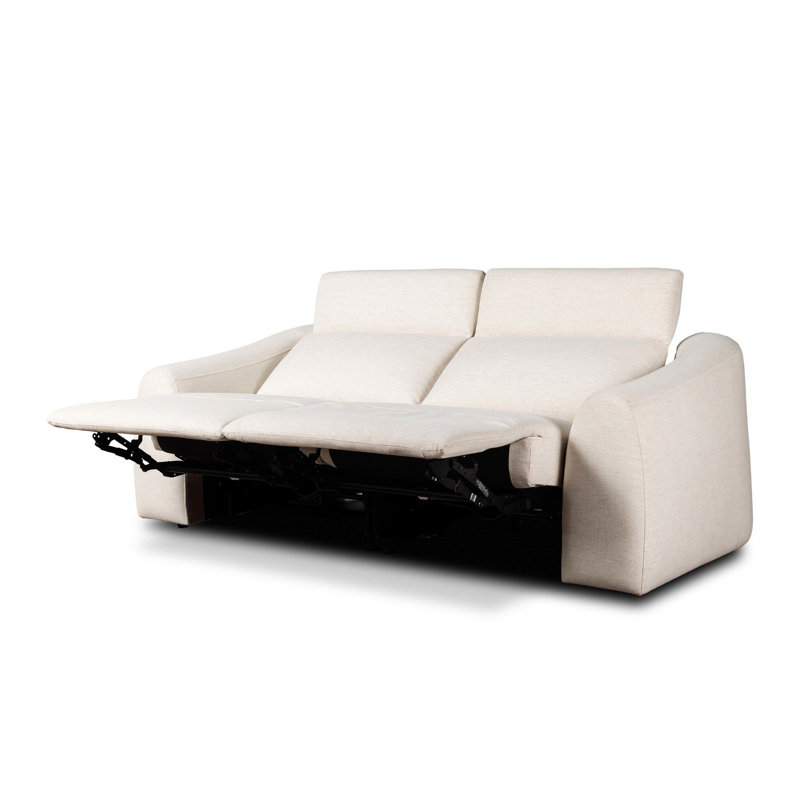 Alondra Sofa, Crypton Nomad Snow Polyester Blend
