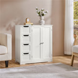 Marbeth 32″ L × 12″ W × 33″ H Bathroom Cabinet with 4 Drawers