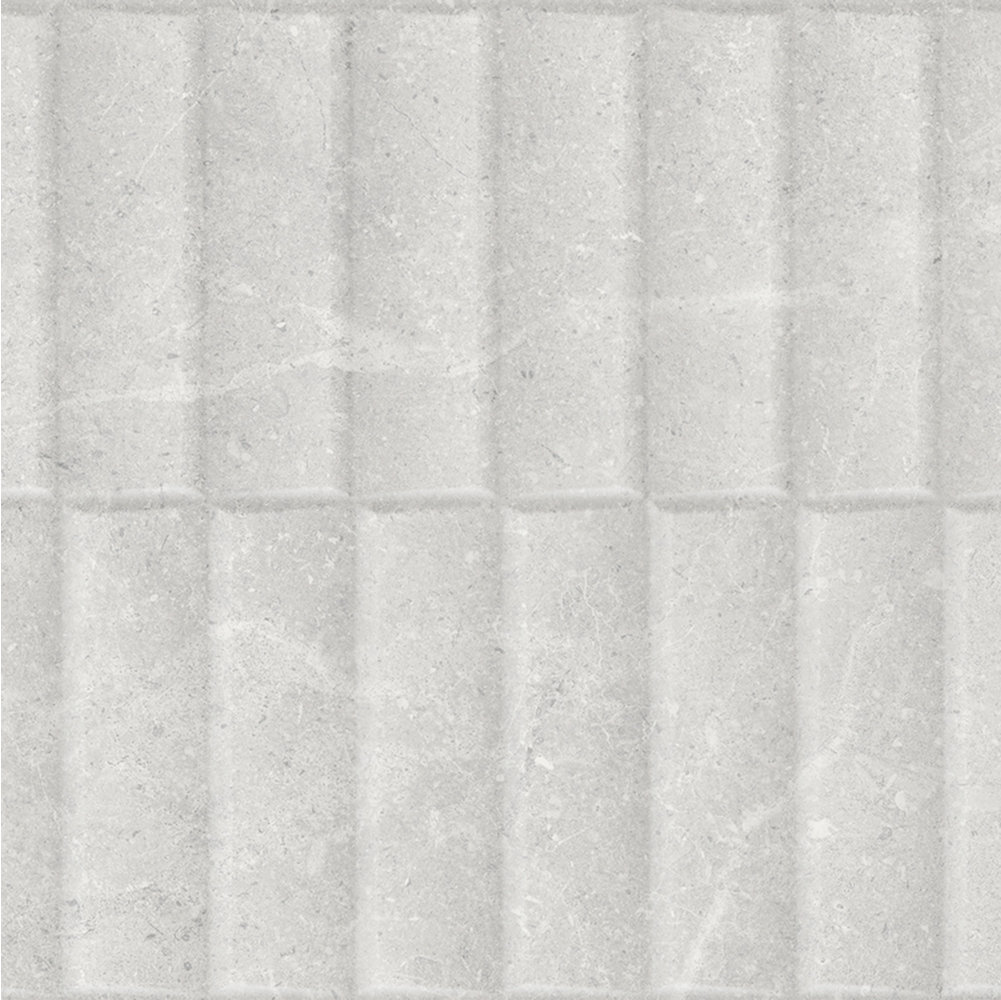Story 16" x 48" Tile, White Blind