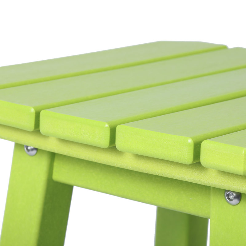 Laguna Outdoor Stool, Green