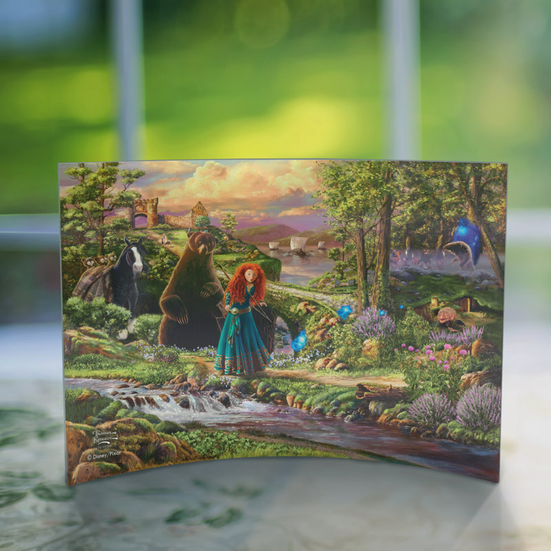 Imprimé acrylique courbé Disney (Brave)