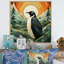«Penguin Forest At Sunset», art mural sur toile, pingouin-97187819-97187828