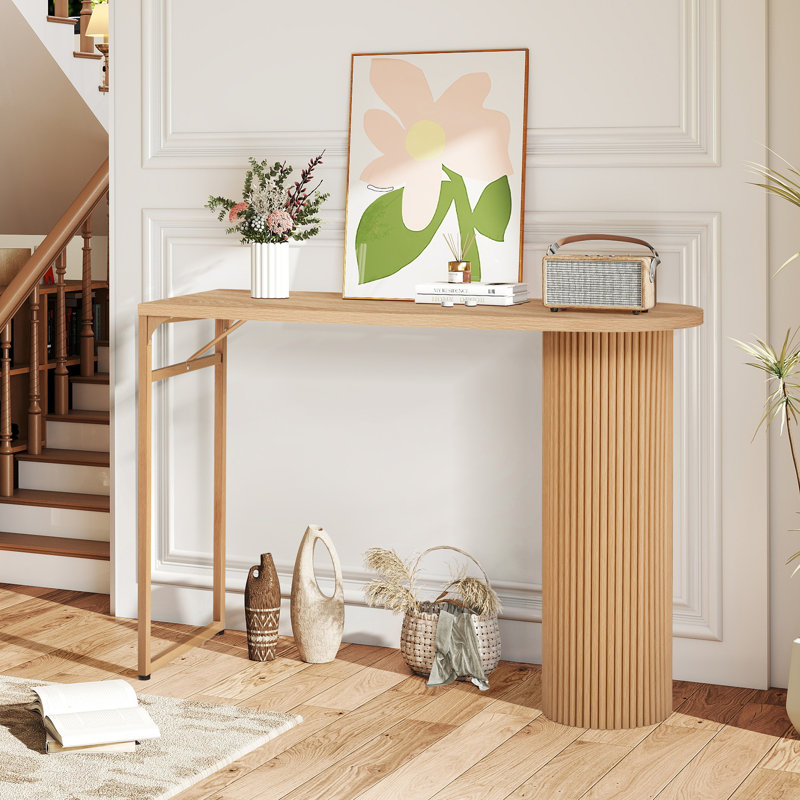39.37'' tall bar table, Natural