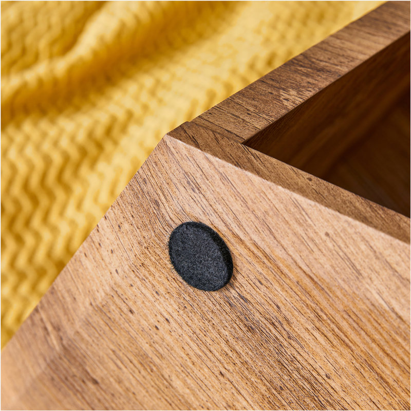 Modern Minimalist Wood color Hexagonal Coffee Table Set.Hexagonal MDF coffee table