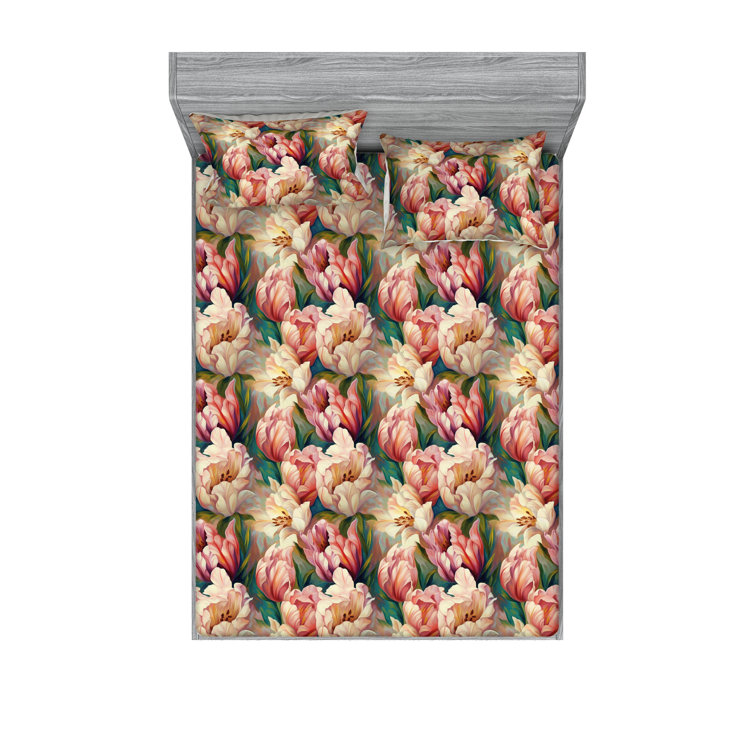Drap-housse et taies décoratives 3 pièces Ambesonne