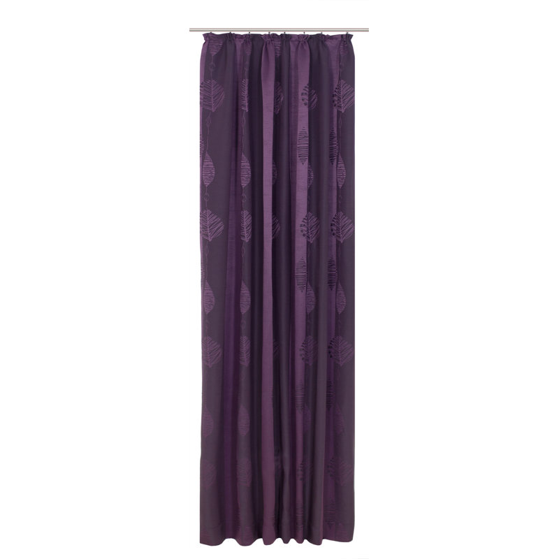 Pelletier Pinch Pleat Room Darkening Single Curtain, Cream, 175cm H x 135cm W