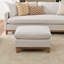 Repose-pieds rembourré en duvet d'oie Cami-782239667