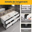 Ensemble de meuble-lavabo mural 60 po Damron-133241319