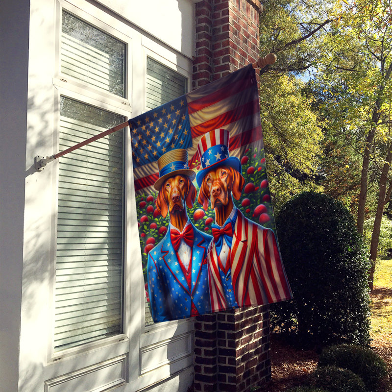 Drapeau «All American House», Braque hongrois à poil court