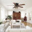 Hadiya 48'' Ceiling Fan with Light Kit
