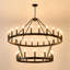 Lustre 36 lumières Farmhouse