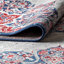 Tapis perse moderne bleu marine / rouge à motif médaillon marocain rétro Blazek-131532604