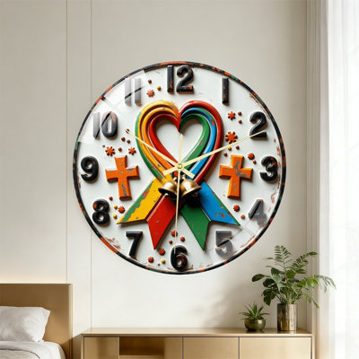 Horloge murale 16 po