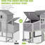 Chicken Coop with Chicken Run For Up To 4 Chickens-1209550982