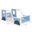 Lit plateforme classique avec roulettes en forme de voiture-1388382145