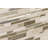 Olive Engineered Stone Linear Mosaic Tile-40613371