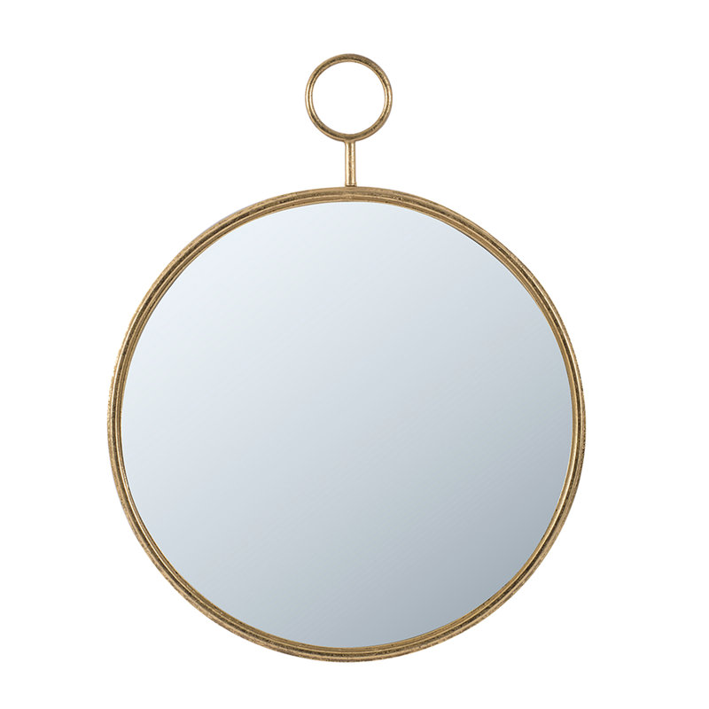 Miroir mural 22 "x 28" Gold, Doré, 28,2 po x 22,1 po