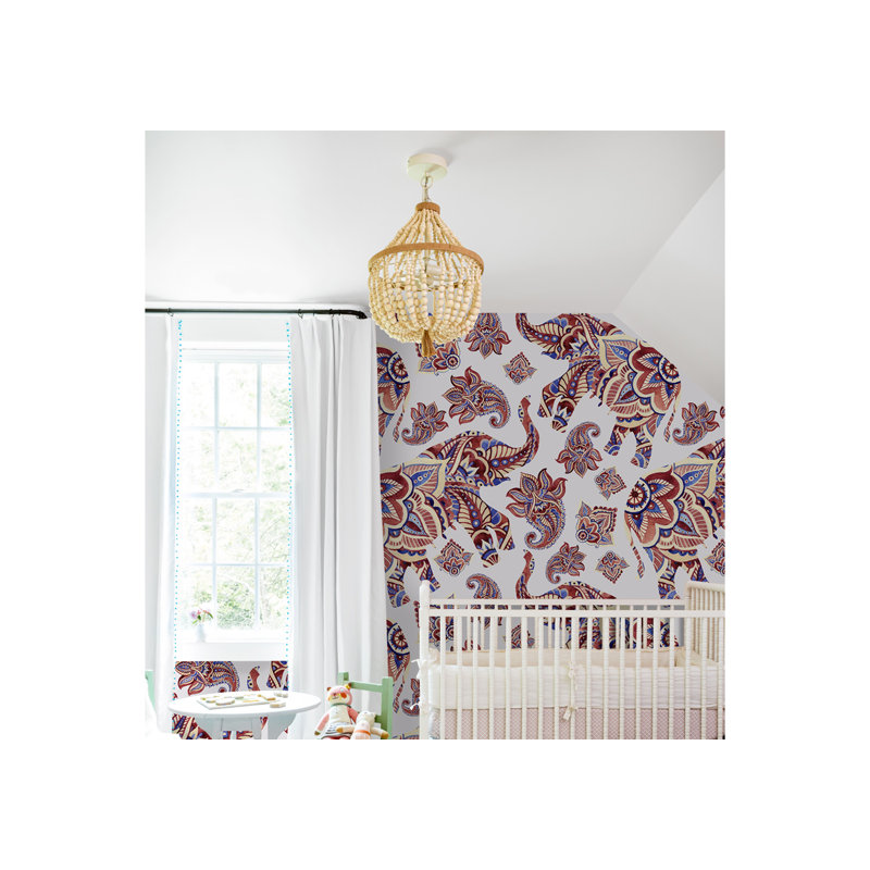 Ampelia 2.5m x 2.5m Matte Wallpaper Roll, 152 x 104cm