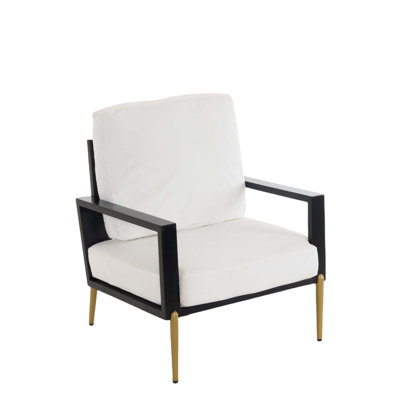 Upholstered Accent Armchair