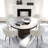 Ginnie Dining Chair Set Of 2 Easy Assembled Modern Kitchen, Dining,  Vanity Accent Chair-112309060-98041769