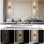 Mailus Wall Sconces, 22.8" Industrial-Chic Dual Glass Cylinder Wall Sconce(Set of 2)-1347343994