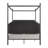 Wapakoneta Upholstered Metal Canopy Bed