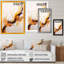 «White and Gold Fusion III», impression sur toile-1414665448-1414665449