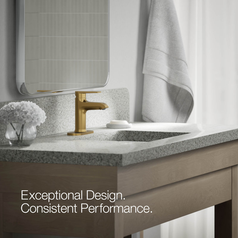Hint Single-Handle Bathroom Sink Faucet, 1.2 Gpm, Brass