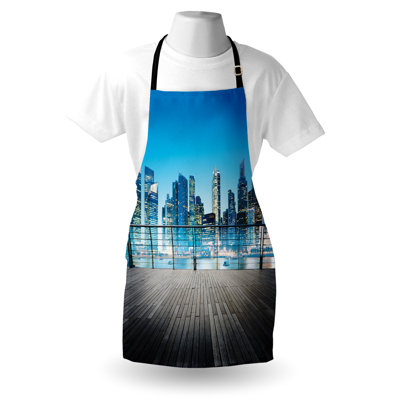 No Pattern Bib Apron