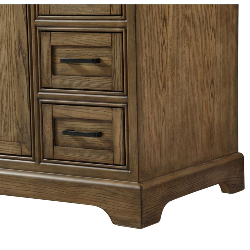 Ensemble de meuble-lavabo simple de 48 po Hermes, Café