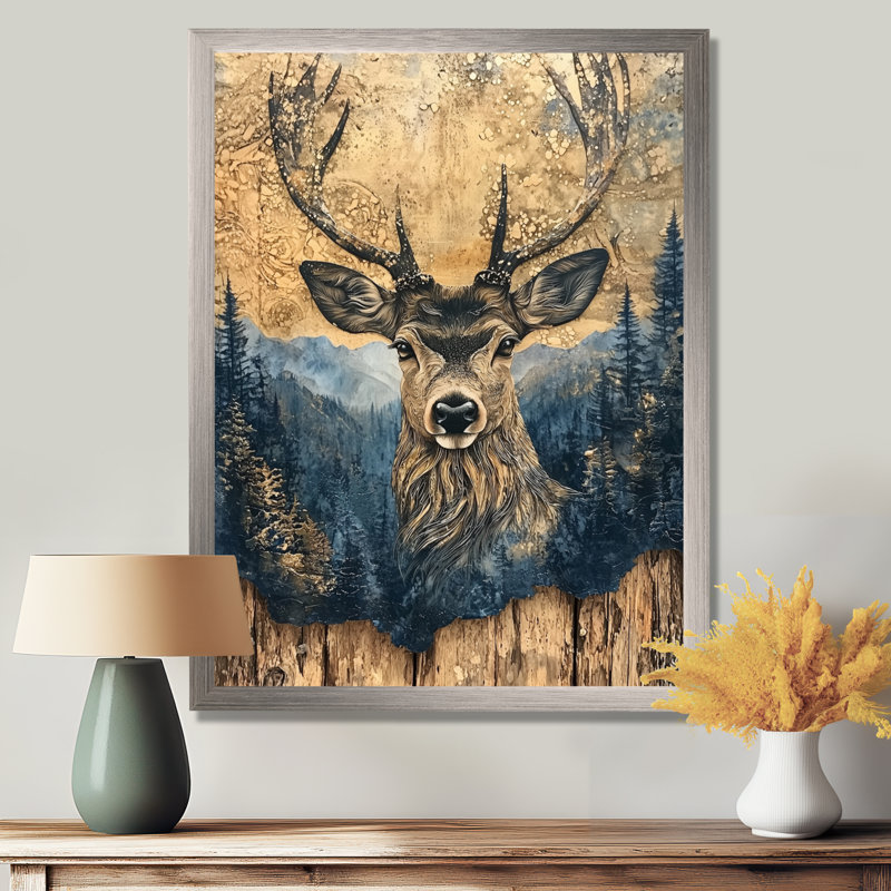 Giarratana - Animals Wall Art Prints, Argent argent, H 32 po x l 24 po, Reproduction encadrée d'une seule photo
