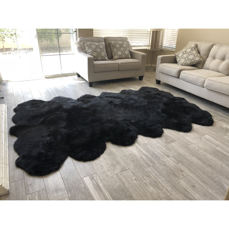 Tapis noir Wiesner, Nouveauté 6 pi x 12 pi