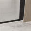 Porte de douche pivotante avec poignée en acier inoxydable-125293270