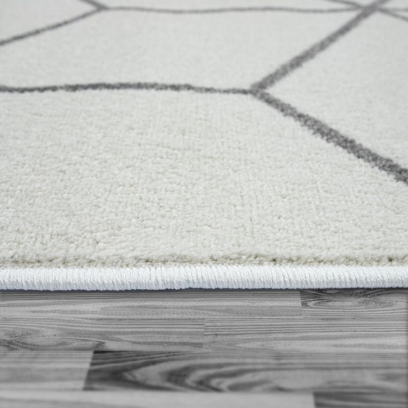 Anar Geometric Area Rug, Rectangle 60 x 100cm
